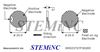 Picture of Piezo Ceramic Disc 25x0.7mm R 3.0 MHz