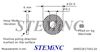 Picture of Piezo Ceramic Ring 22x8.1x6 mmm 77 KHz