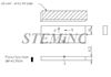 Picture of Piezo Ceramic Blocks 48x7.5x10.4mm  150 KHz