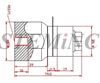 Picture of Bolt Clamped Langevin Transducer 28 KHz