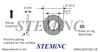 Picture of Piezo Ring 10x5x2mm 154 KHz SM118