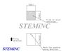 Picture of Piezo Ceramic Block 5x5x6.6mm  200 KHz