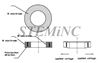 Picture of Shear Mode Piezo Ring 370 KHz