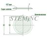 Picture of Piezo Round Bimorph Actuator for Pumps 27x0.5mm