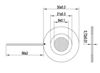 Picture of PZT Atomizer Transducer 100 KHz