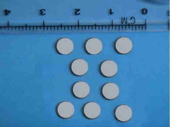 Picture of Mini Piezo Ceramic Disc 3x0.4mm S 675 KHz