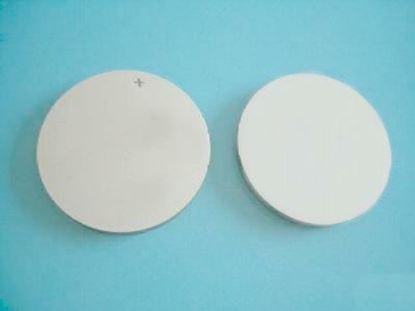 Picture of Piezo Ceramic Disc 10x0.2 mm S 10 MHz