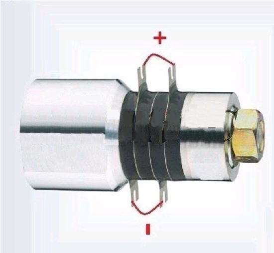 23 Ultrasonic cutter with a Langevin-type transducer and a step