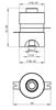 Picture of Bolt Clamped Transducer Dual Frequency 38/79 KHz