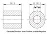 Picture of Mini Piezo Ceramic Cylinder 2.5x1.3x3mm 600 KHz